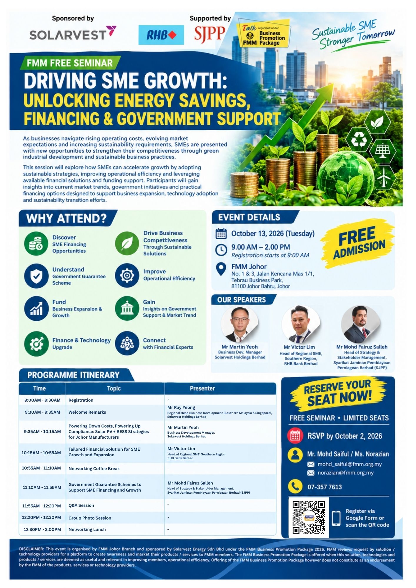 Driving SME Growth: Unlocking Energy Saving, Financing & Government Support