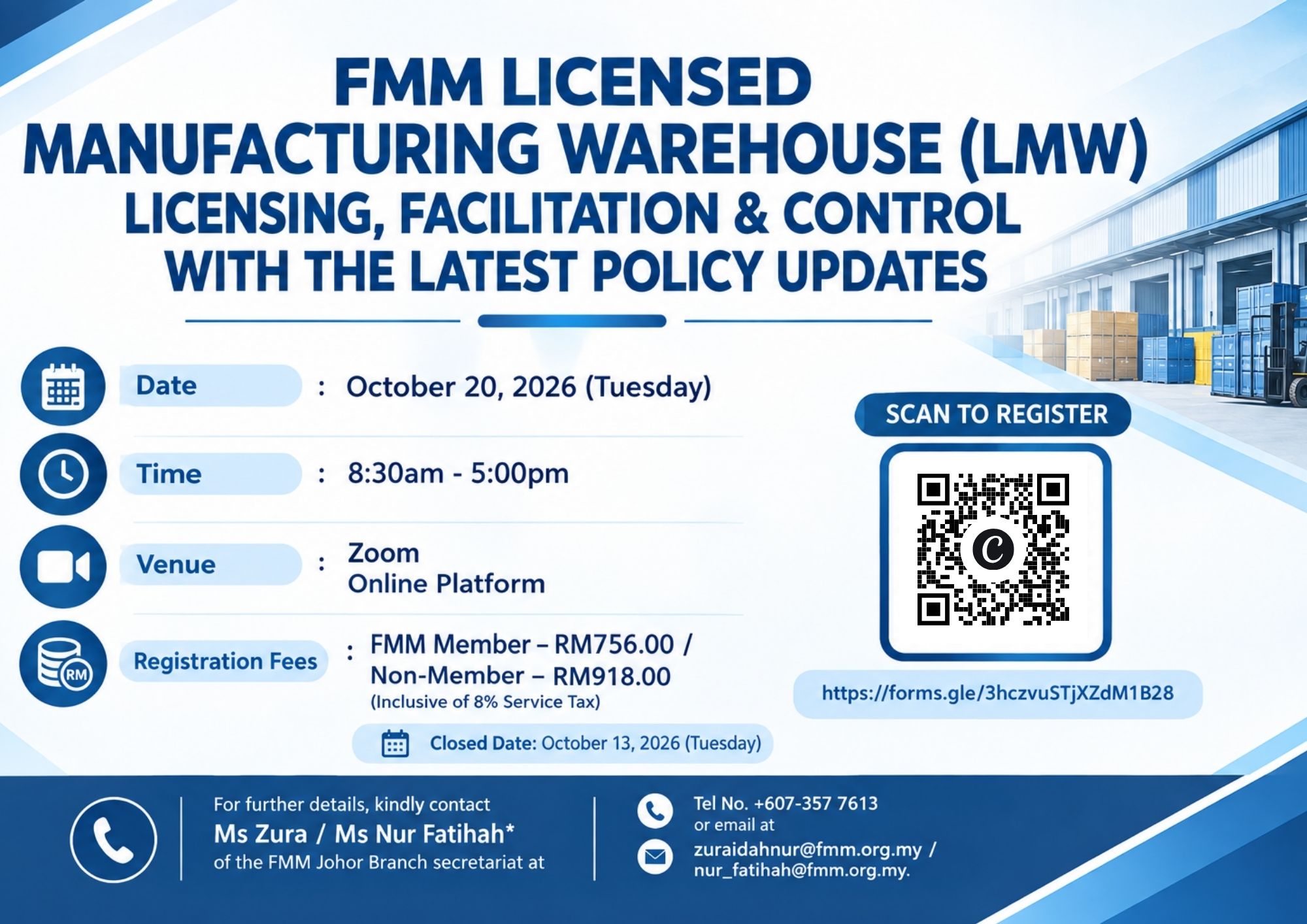 FMM Licensed Manufacturing Warehouse (LMW) Licensing, Facilitation & Control with the Latest Policy Updates