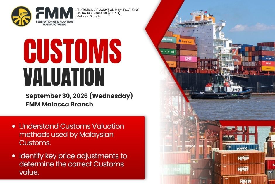[FMM Malacca Branch] Customs Valuation
