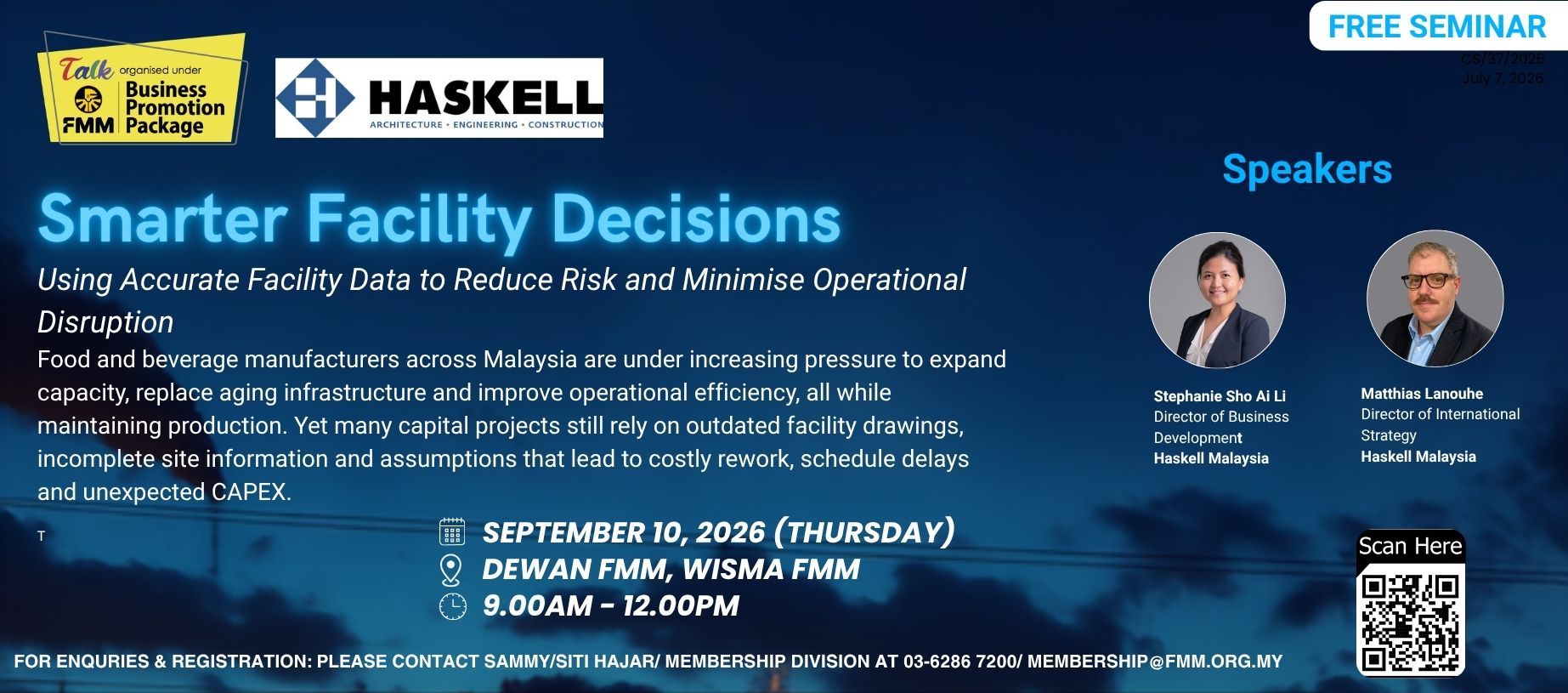 [FREE SEMINAR] Smarter Facility Decisions